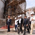 بازدید معاون وزیر نفت و مدیرعامل شرکت ملی صنایع پتروشیمی از طرح پتروشیمی صدف خلیج فارس 19