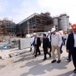 بازدید معاون وزیر نفت و مدیرعامل شرکت ملی صنایع پتروشیمی از طرح پتروشیمی صدف خلیج فارس 7