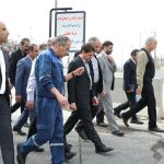 دیدار حسن عباس زاده با سیاوش میرحاجی در مجتمع پتروشیمی پارس 3