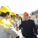 گزارش تصویری از بازدید محمد شریعتمداری از شرکت پتروشیمی اروند 1