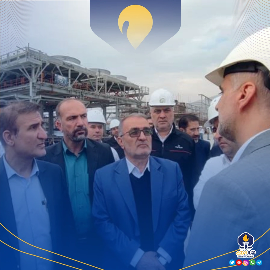 بازدید مدیران استان از طرح پلی‌اتیلن سنگین گچساران