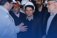 بازدید معاون وزیر نفت و مدیرعامل شرکت ملی صنایع پتروشیمی از طرح پتروشیمی صدف خلیج فارس