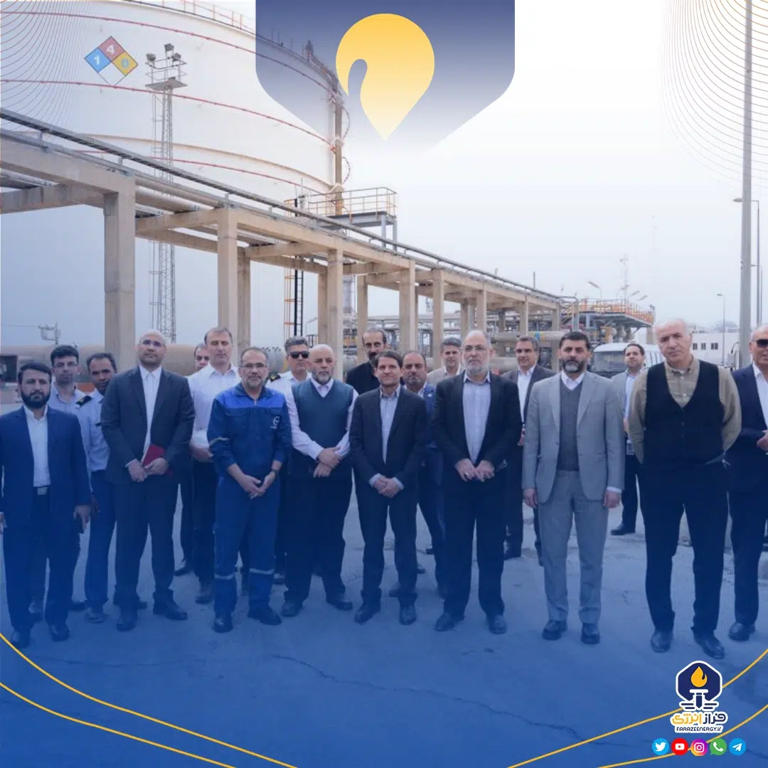 بازدید معاون وزیر نفت و مدیرعامل شرکت ملی صنایع پتروشیمی از مجتمع پتروشیمی پارس