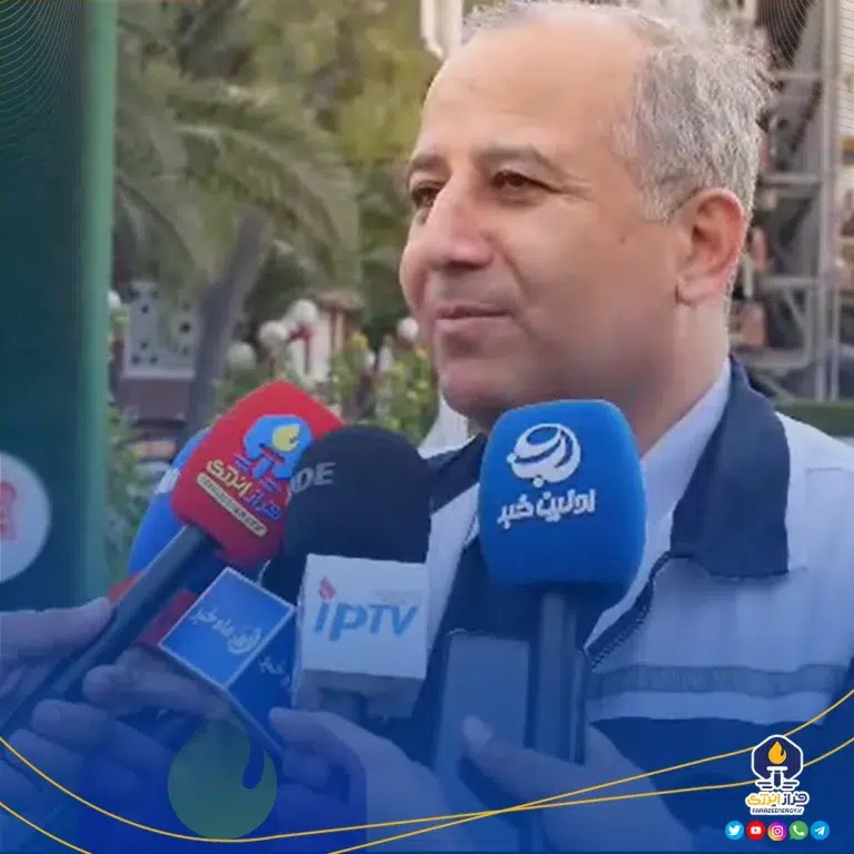 دکتر حسین رفیق دوست در حاشیه بهره برداری از اولین بویلر هیدروژن سوز کشور؛