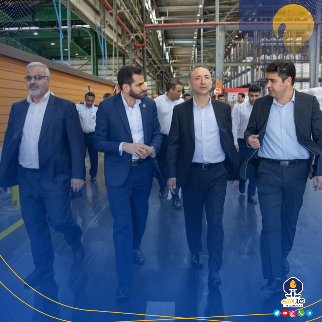 مدیرعامل شستان از آریاساسول بازدید کرد مدیرعامل شستان از آریاساسول بازدید کرد