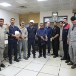 بازدید نوروزی مهندس خسروی سرپرست محترم پتروشیمی آبادان از واحدهای عملیاتی 14