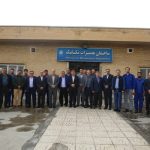 حضور رئیس مجتمع پتروشیمی شازند در جمع کارگران و کارکنان 183