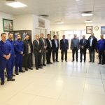 حضور رئیس مجتمع پتروشیمی شازند در جمع کارگران و کارکنان 21