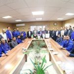 حضور رئیس مجتمع پتروشیمی شازند در جمع کارگران و کارکنان 29