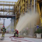 مانور سطح یک تکمیلی نشت و انفجار اکسیژن در شرکت دماوند انرژی عسلویه 9