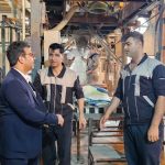 ️حضور مدیرعامل محترم و جمعی از مدیران در لحظه اول تحویل سال در جمع پرسنل در مجتمع پتروشیمی فارابیروابط عمومی و امور بین الملل7