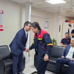 ️حضور مدیرعامل محترم و جمعی از مدیران در لحظه اول تحویل سال در جمع پرسنل در مجتمع پتروشیمی فارابیروابط عمومی و امور بین الملل9