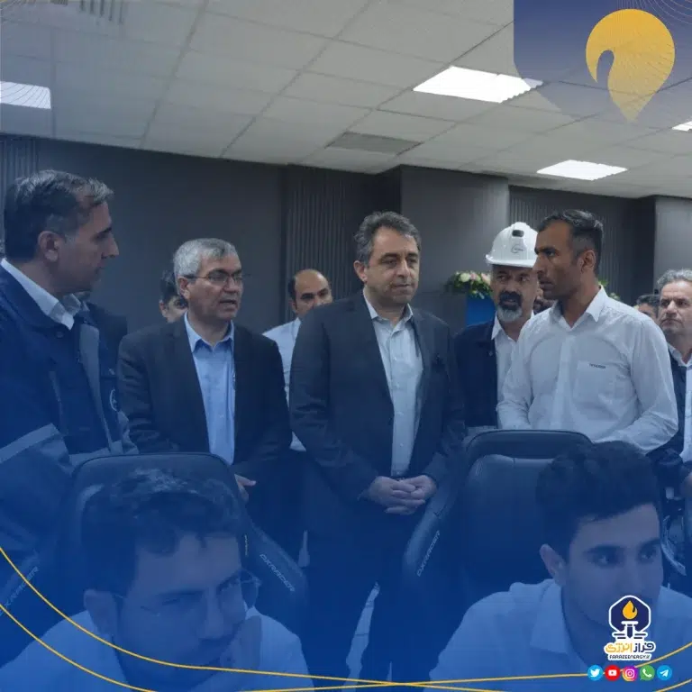 بازدید معاون برنامه ریزی هلدینگ خلیج فارس از پتروشیمی آپادانا خلیج فارس