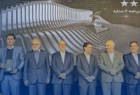 تقدیرنامه دوستاره جایزه تعالی، به پتروشیمی هنگام اهدا شد