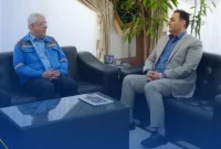 دیدار مدیرعامل پتروشیمی شهید تندگویان با مدیرعامل سازمان منطقه ویژه اقتصادی پتروشیمی