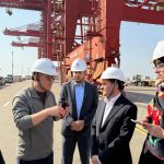 بازدید مدیرعامل شرکت ملی صنایع پتروشیمی از زیر ساخت های لجستیک چین در حاشیه برگزاری نمایشگاه chinaplas 2025 5