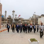 حضور استاندار خوزستان در شرکت پتروشیمی فن آوران 9