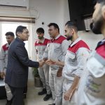 گزارش تصویری از بازدید مدیر سرمایه انسانی گروه از پالایش گاز هویزه 25 فروردین 1404 3
