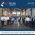 گزارش تصویری بازدید نوروزی دکتر امرائی از پتروشیمی مارون 1