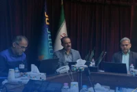جلسه سربازرس و بازرسان ارشد اداره کل استان با مدیر عامل و روئسای امور پتروشیمی پارس