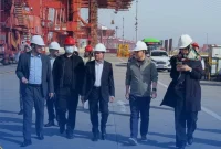 بازدید مدیر عامل شرکت ملی صنایع پتروشیمی از زیر ساخت‌های لجستیک چین در حاشیه برگزاری نمایشگاه chinaplas ۲۰۲۵