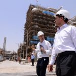 بازدید معاون وزیر نفت و مدیرعامل شرکت ملی صنایع پتروشیمی از پتروشیمی بوشهر 10