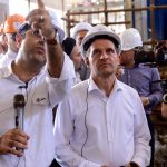 بازدید معاون وزیر نفت و مدیرعامل شرکت ملی صنایع پتروشیمی از پتروشیمی بوشهر 12