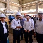 بازدید معاون وزیر نفت و مدیرعامل شرکت ملی صنایع پتروشیمی از پتروشیمی بوشهر 16