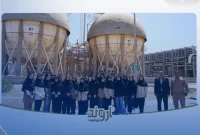 بازدید علمی دانشجویان دانشگاه نفت آبادان از پتروشیمی اروند