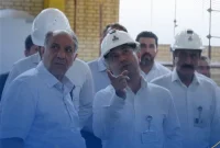 بازدید فرمانده قرارگاه اقتصادی وزارت دفاع از شرکت دماوند انرژی عسلویه