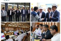 گزارش تصویری بازدید مدیران هلدینگ شستا و تاپیکو از شرکت پتروشیمی مارون