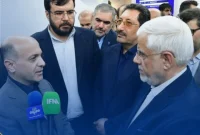 بازدید معاون اول رییس جمهور از غرفه هلدینگ نفت و گاز پارسیان در نمایشگاه اکسپو بازدید معاون اول رییس جمهور از غرفه هلدینگ نفت و گاز پارسیان در نمایشگاه اکسپو
