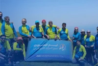 برگزاری موفق برنامه کوهنوردی تیم مبین انرژی خلیج فارس در مسیر آبشار لاتون