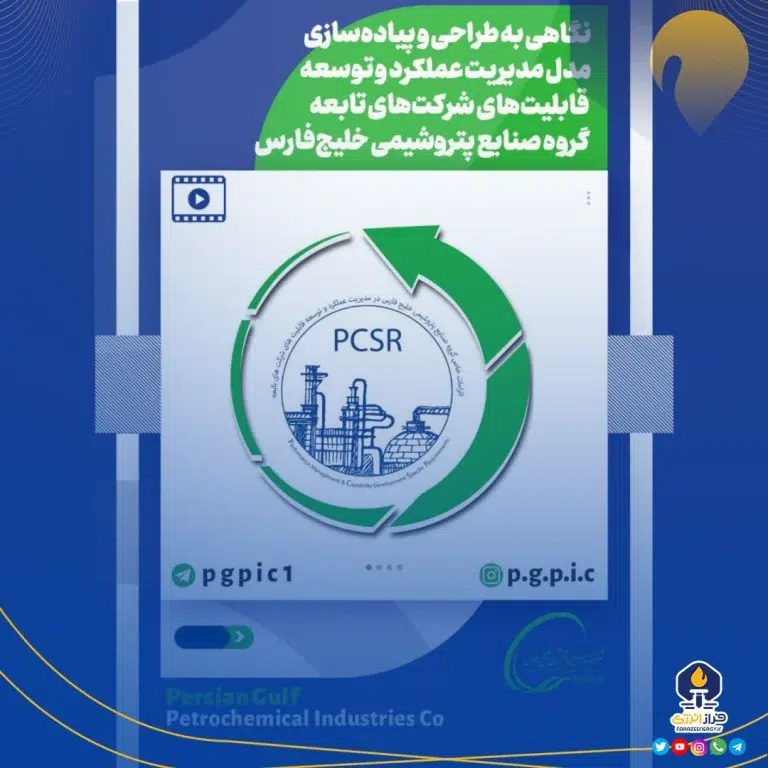 نگاهی به طراحی و پیاده‌سازی مدل مدیریت عملکرد و توسعه قابلیت‌های شرکت‌های تابعه گروه صنایع پتروشیمی خلیج‌فارس