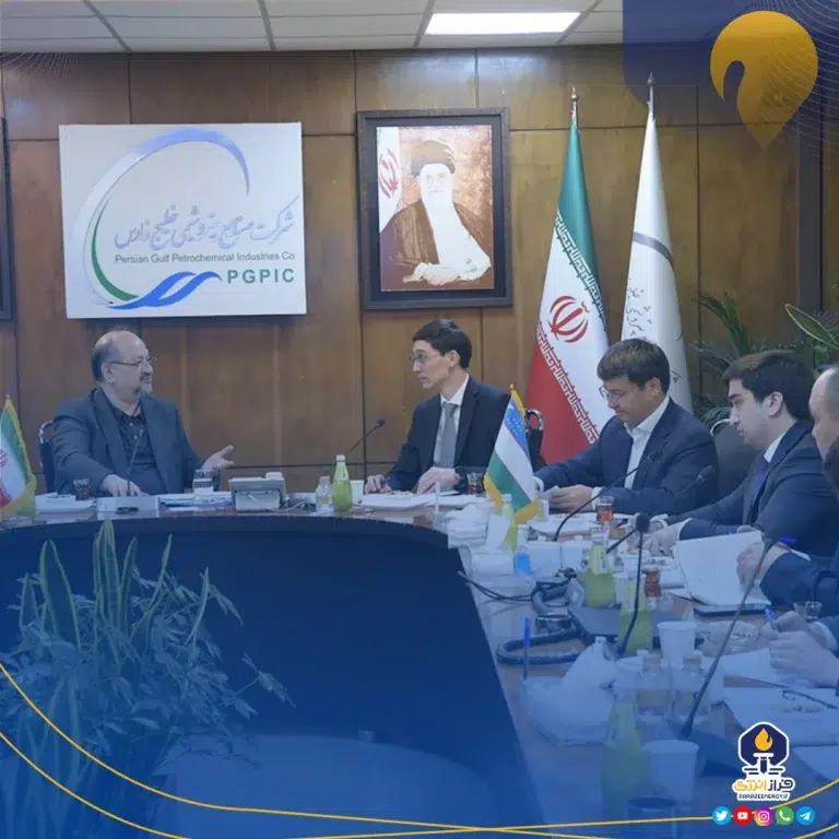 پیشنهاد تشکیل میزدائم همکاری‌های صنعت پتروشیمی ایران و ازبکستان