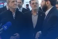 گزارش مدیرعامل شرکت پلیمر آریاساسول به ریاست محترم جمهوری در نمایشگاه نفت
