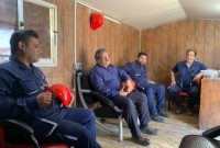 رصد میدانی مهندس خسروی مدیرعامل پتروشیمی آبادان