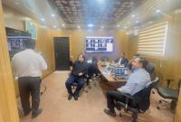 نشست کمیته شرایط اضطرار شرکت پازارگاد به ریاست دکتر شیخان