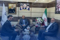 دیدار مدیرعامل کیمیای پارس خاورمیانه با فرماندار شهرستان عسلویه با محوریت بررسی موانع تولید