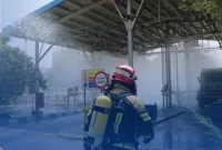 مانور سراسری در پتروشیمی کرمانشاه برگزار شد