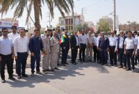 حضور مدیرعامل و کارکنان پتروشیمی کیمیای پارس خاورمیانه در راهپیمایی روز جهانی قدس