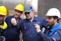گزارش تصویری؛ عملیات تعمیرات اضطراری در کارخانه پتروشیمی کیمیای پارس خاورمیانه