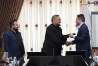 آیین تودیع و معارفه سرپرست جدید شرکت توسعه پلیمر پادجم