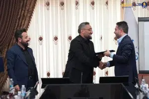آیین تودیع و معارفه سرپرست جدید شرکت توسعه پلیمر پادجم