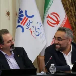 🔶 علی پناهی در آیین تکریم و معارفه مدیرعامل پتروشیمی جم 🔹 صباانرژی همچنان پشتیبان برنامه ه 8