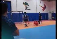 دیدار تدارکاتی تیم فوتسال پیشکسوتان شرکت پتروشیمی پارس در سالن تلاش شهرک پردیس برگزار شد