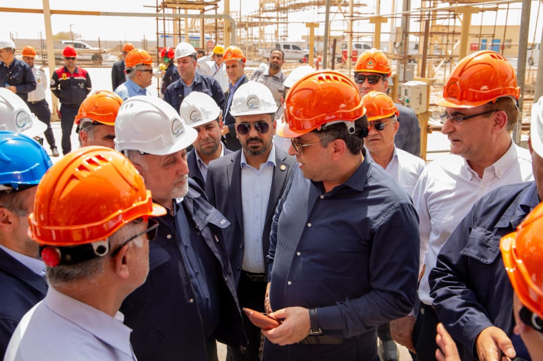 بازدید مدیران ارشد گروه صنایع پتروشیمی خلیجفارس از پالایش گاز هویزه بازدید مدیران ارشد گروه صنایع پتروشیمی خلیجفارس از پالایش گاز هویزه