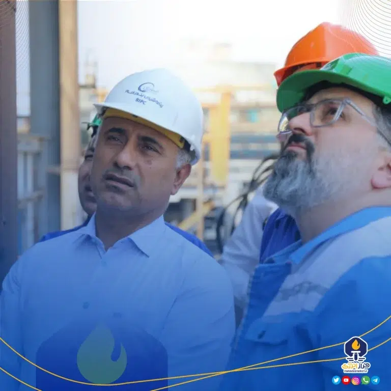بازدید مدیرعامل شرکت پتروشیمی بندرامام از روند تعمیرات اساسی کارخانه وینیل کلراید