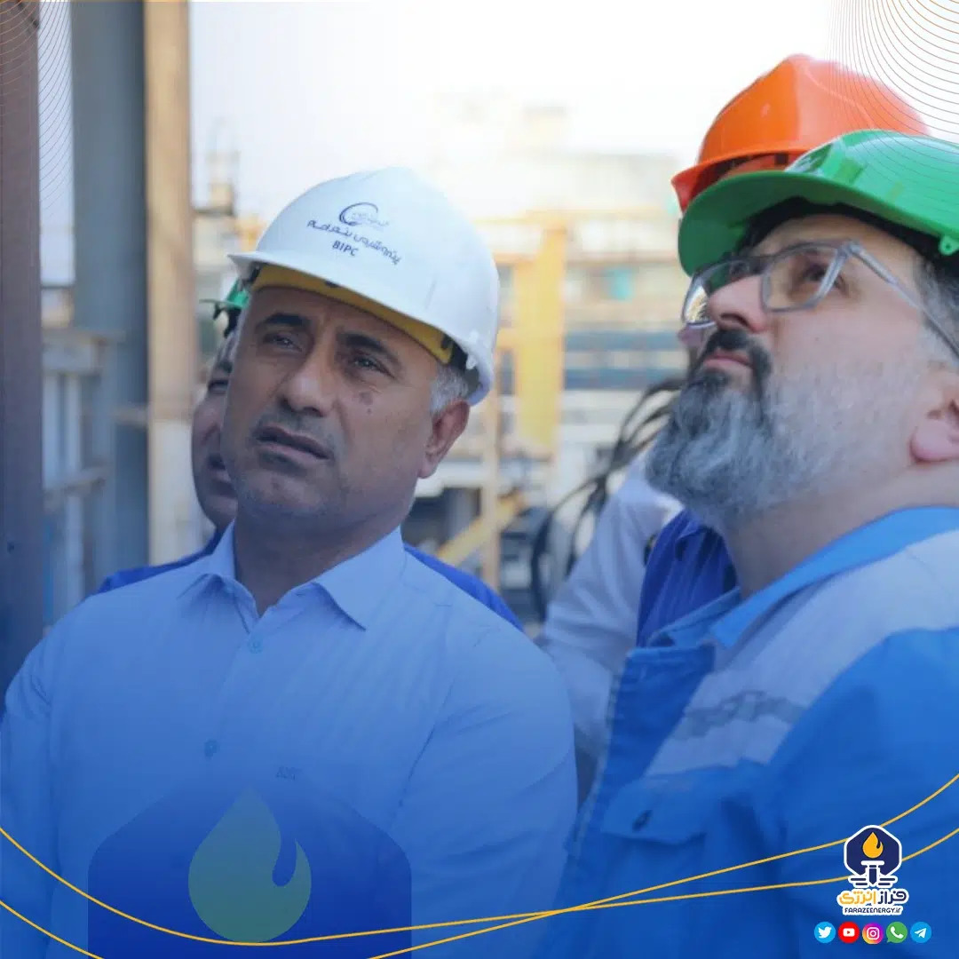 بازدید مدیرعامل شرکت پتروشیمی بندرامام از روند تعمیرات اساسی کارخانه وینیل کلراید بازدید مدیرعامل شرکت پتروشیمی بندرامام از روند تعمیرات اساسی کارخانه وینیل کلراید