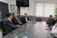 نشست مدیرعامل پازارگاد با فرمانده سپاه امام صادق (ع) استان بوشهر